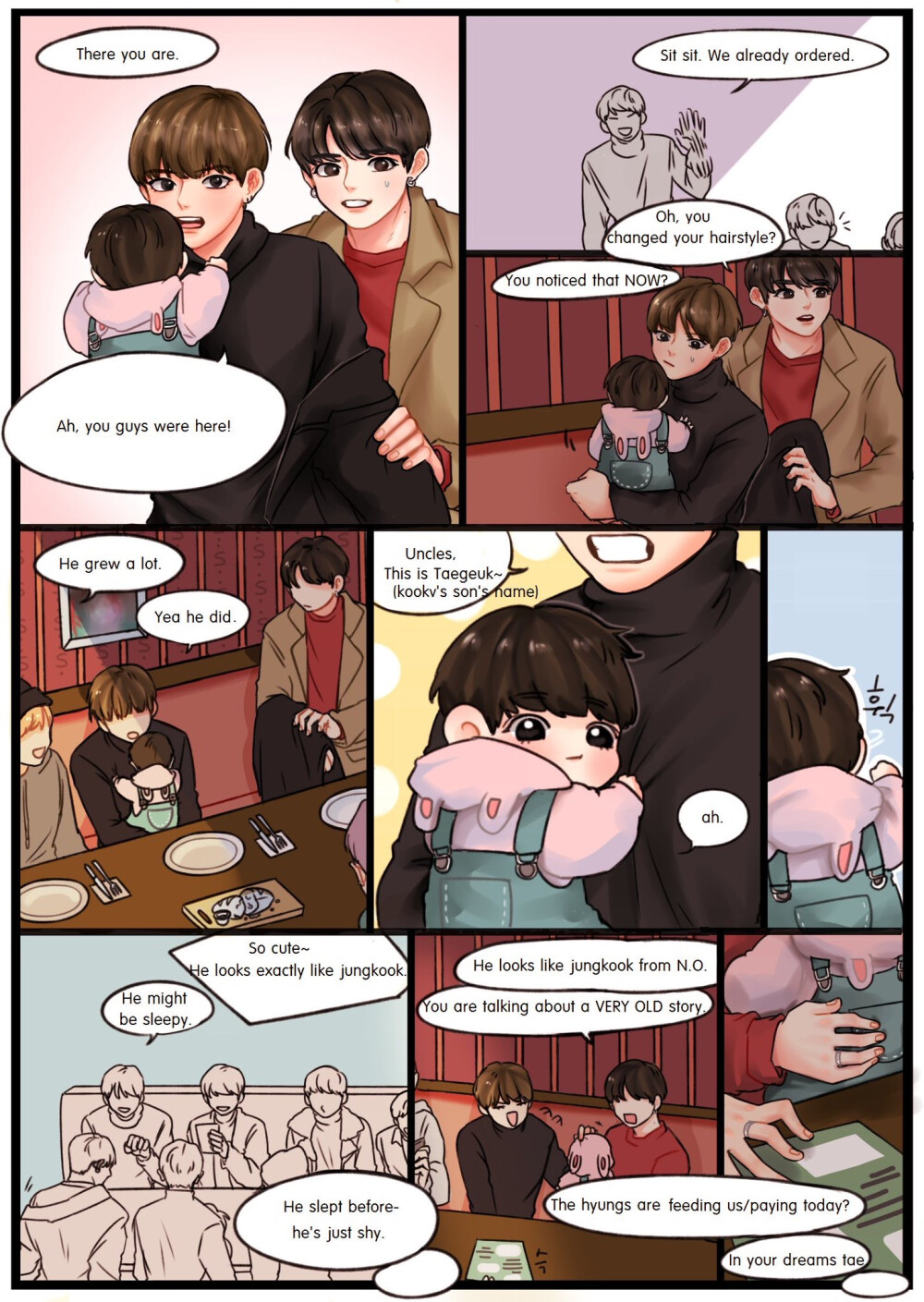热门漫画海报